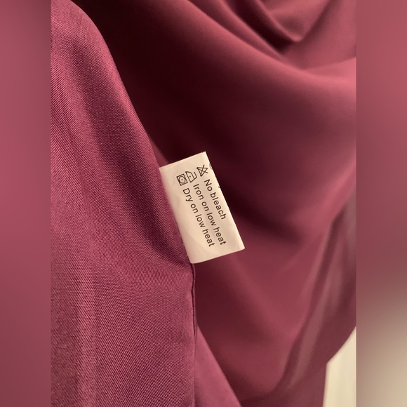 Maroon Empire Dress • PERFECT CONDITION - Picture 16 of 16